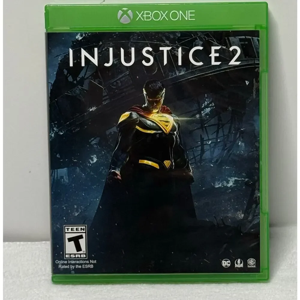Injustice‎ 2 Xbox One Game Complete CIB Tested DC Fighting Game 2017 WB Games